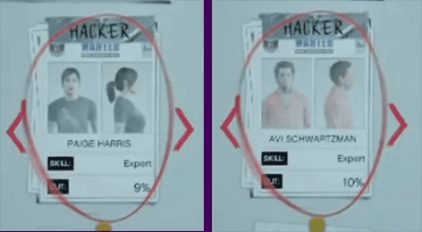 Paige & Avi on the prep board