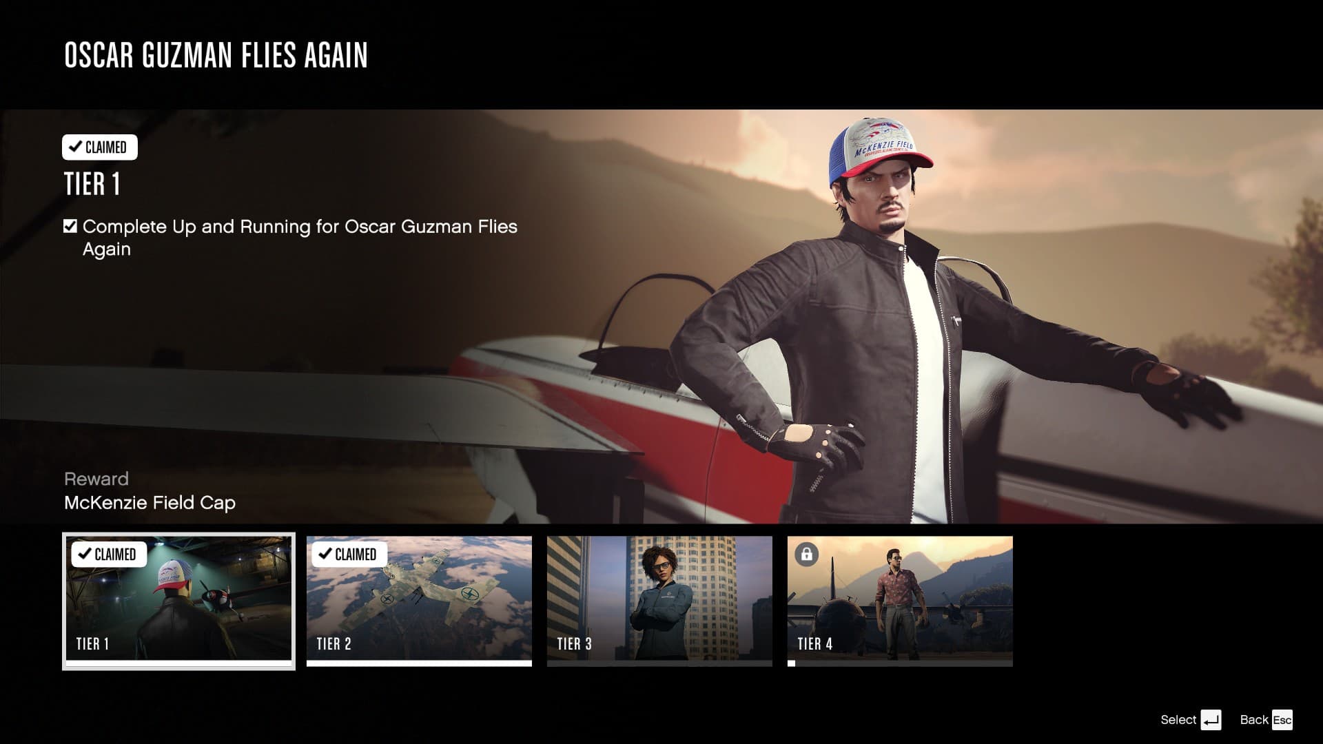 Oscar Guzman Flies Again Tier 1 Career Progress Challenge.