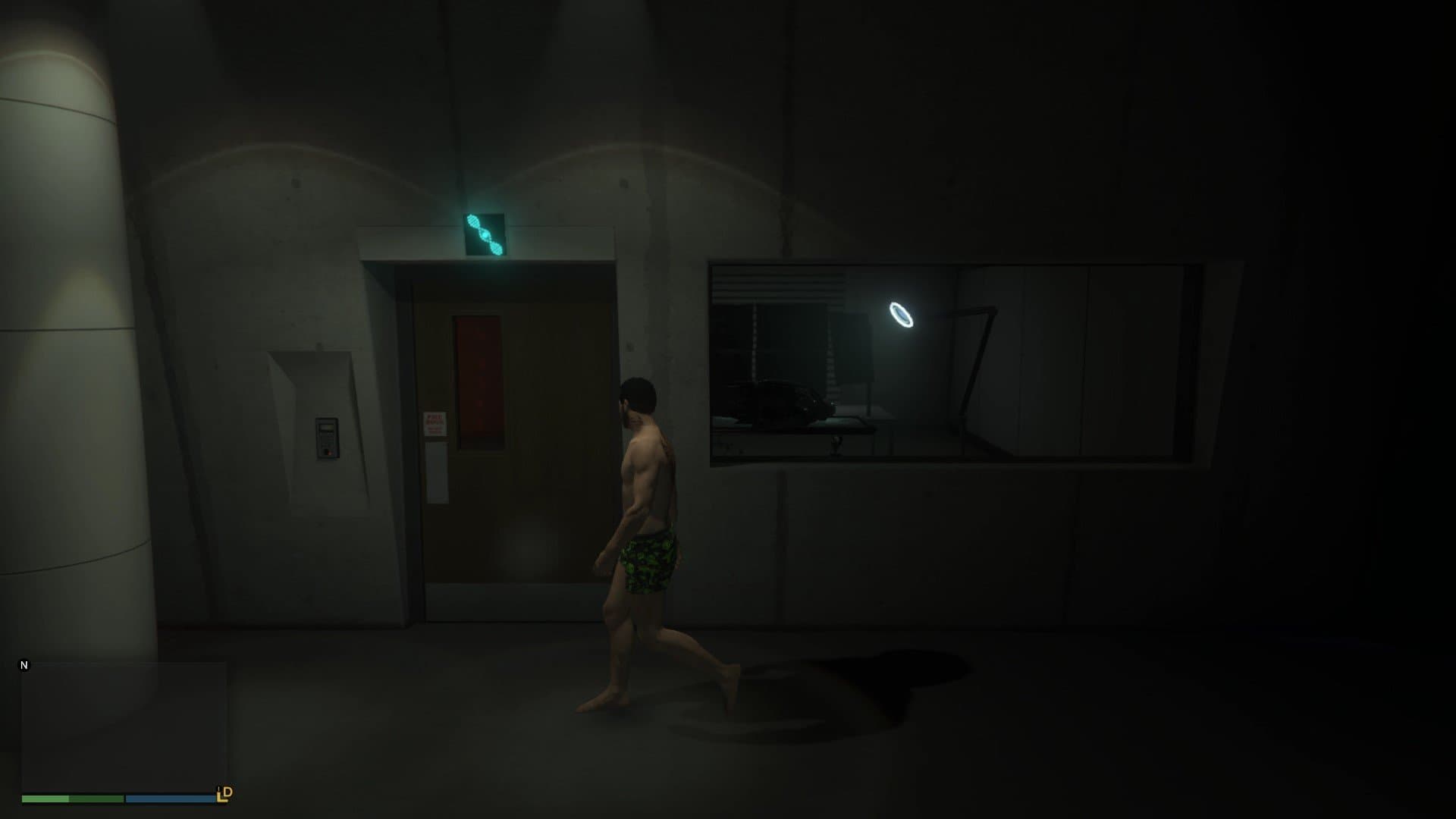 "DNA Strand" logo room.