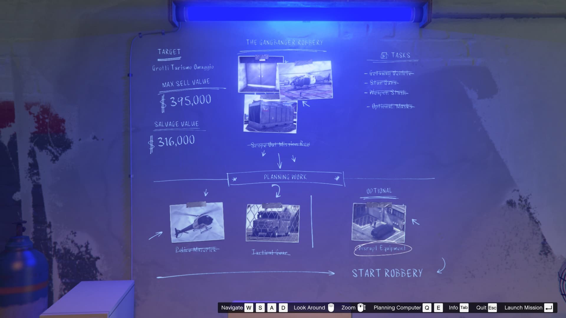 You only get a total of 10 minutes for the complete mission.