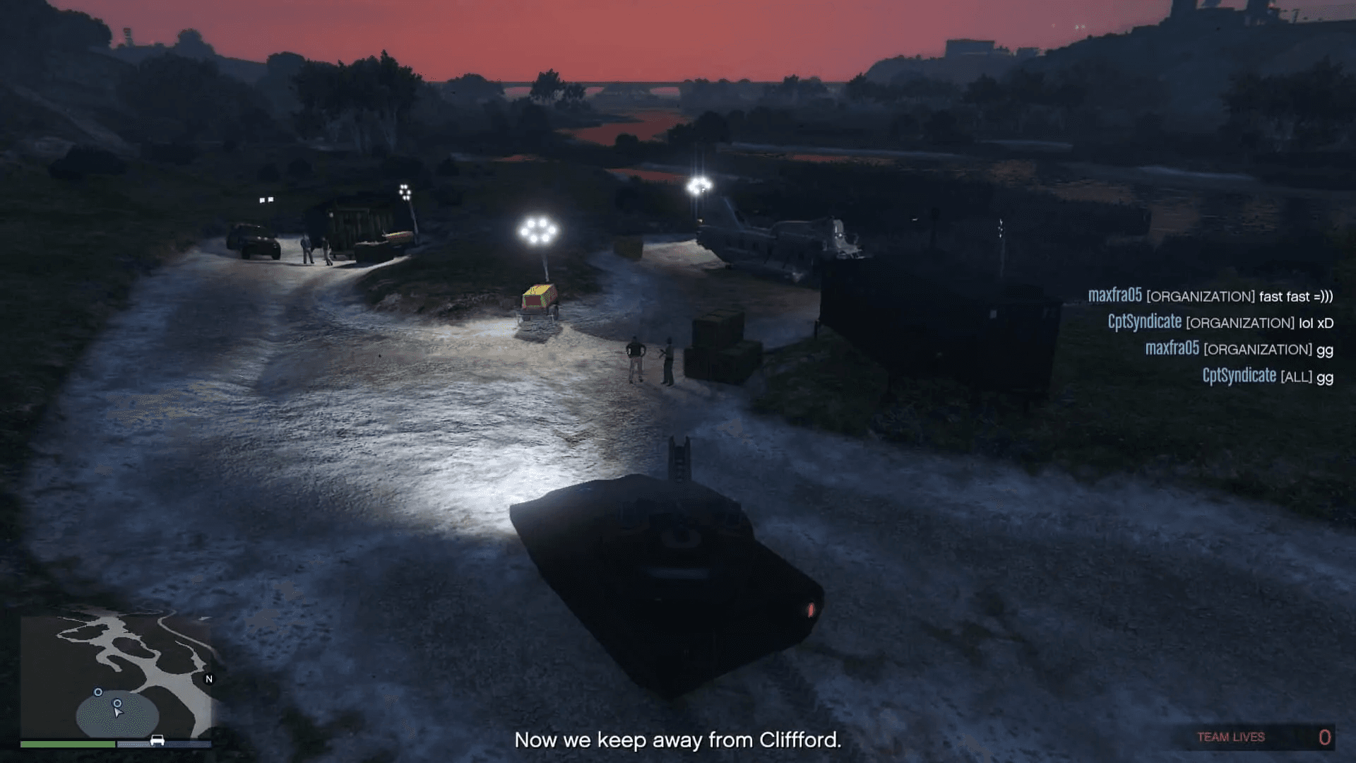 Khanjali delivered to the drop off point