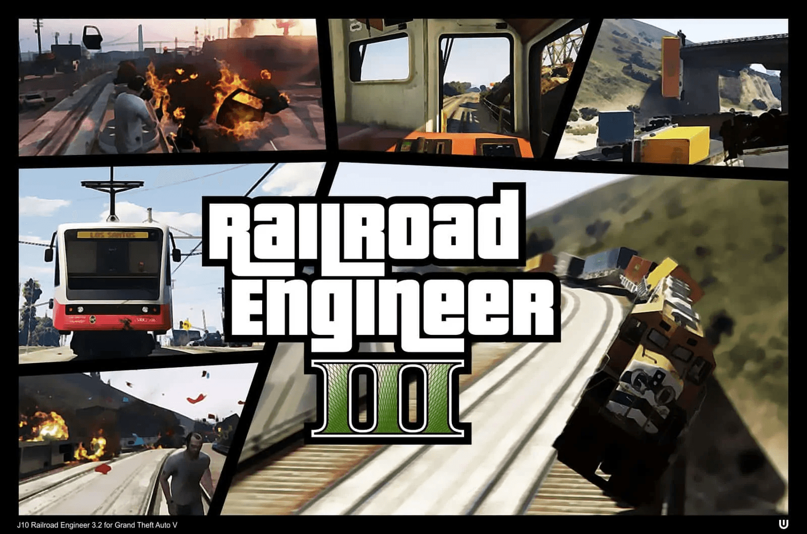 Train approaching you as you wake up on the railway track without clothe