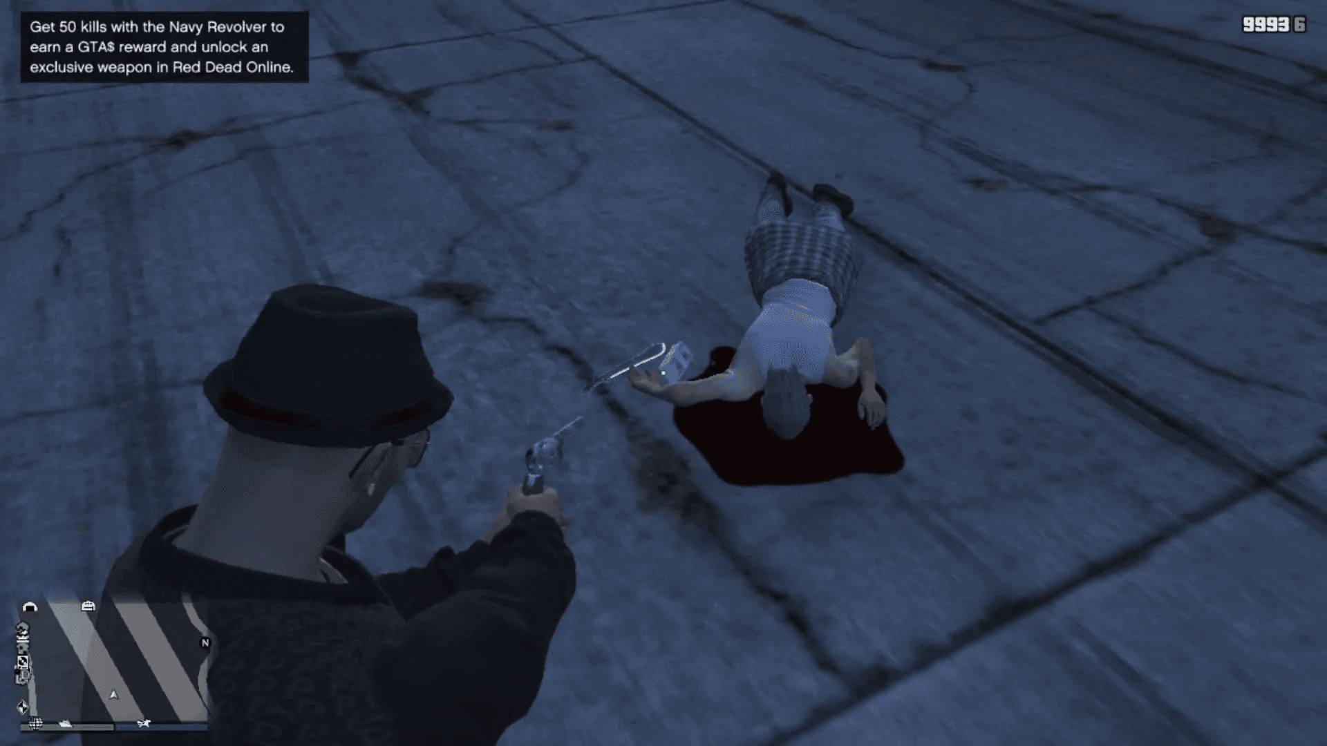 Slasher's dead bod