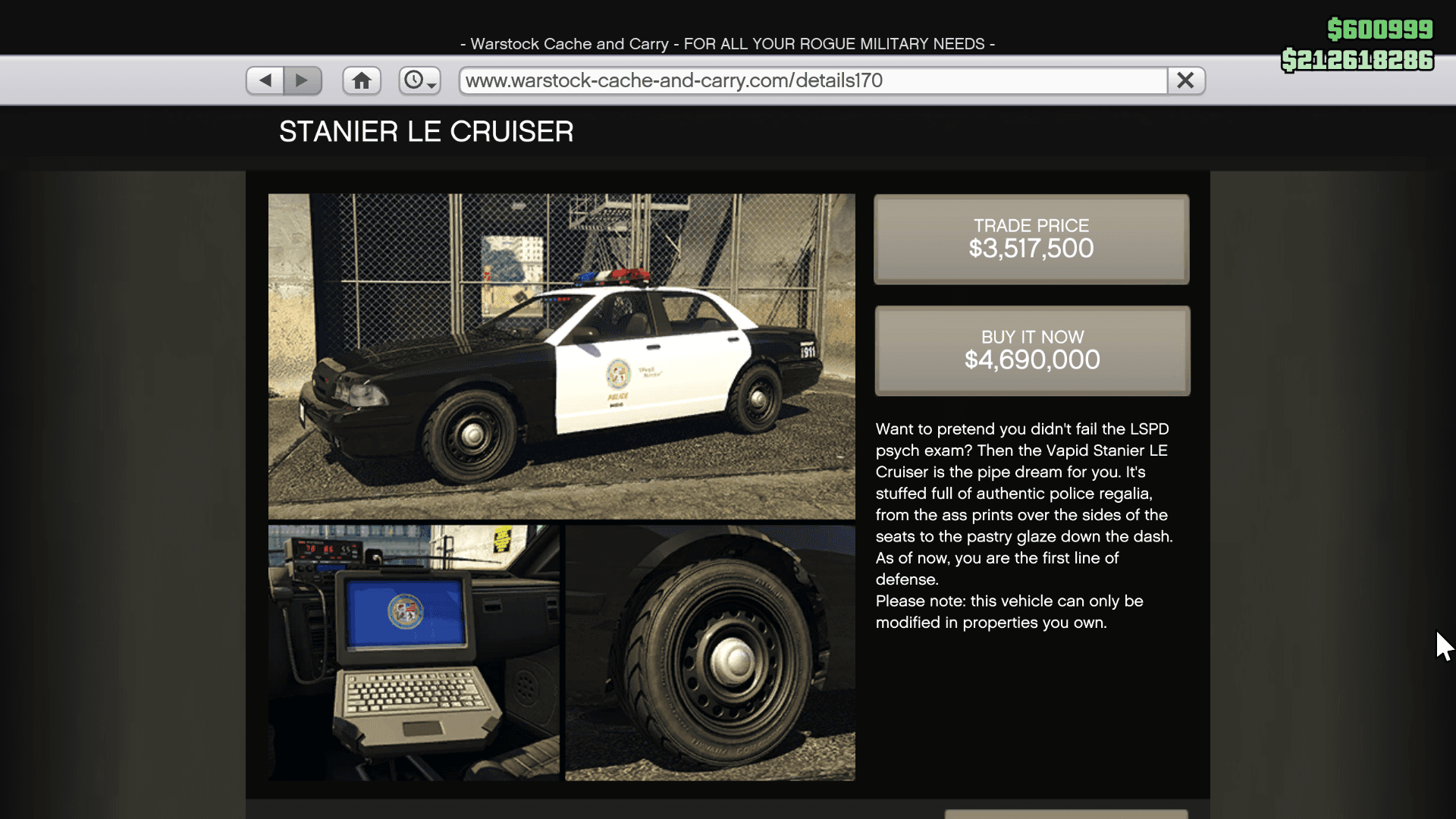 Stanier LE Cruiser.