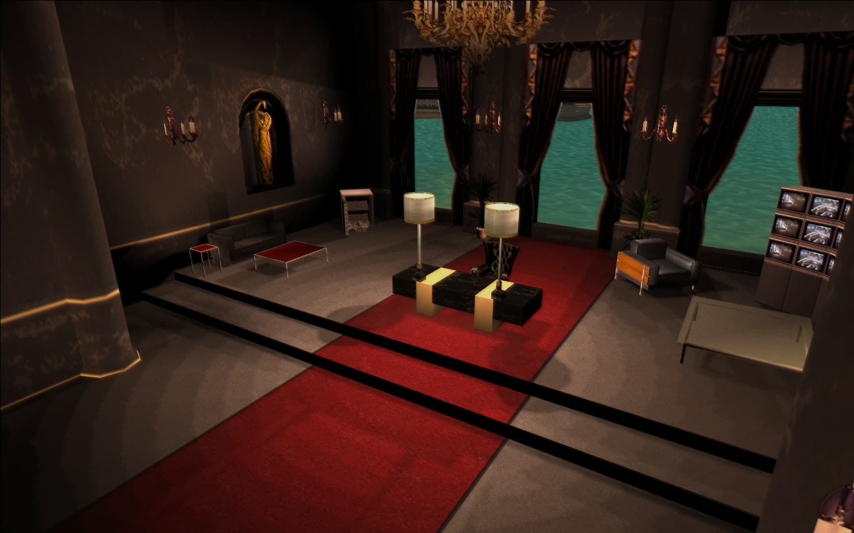 Main office on the second floor.