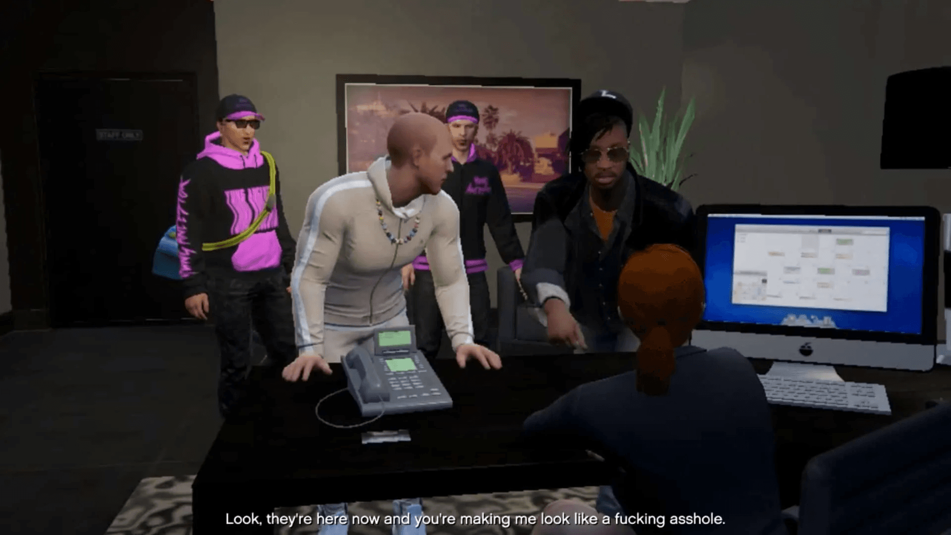 Cutscene playing out
