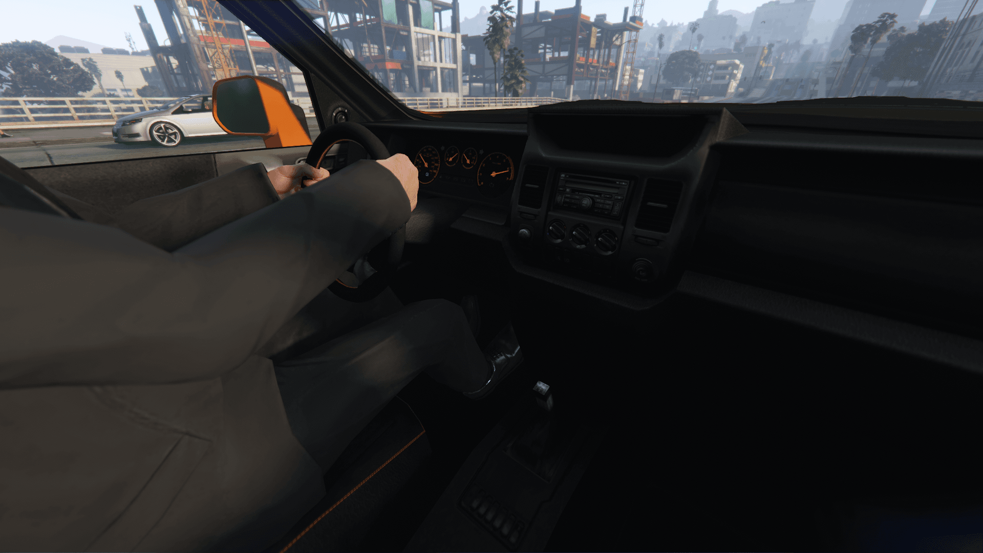 The interior of Enus Jubilee as seen in GTA Online.