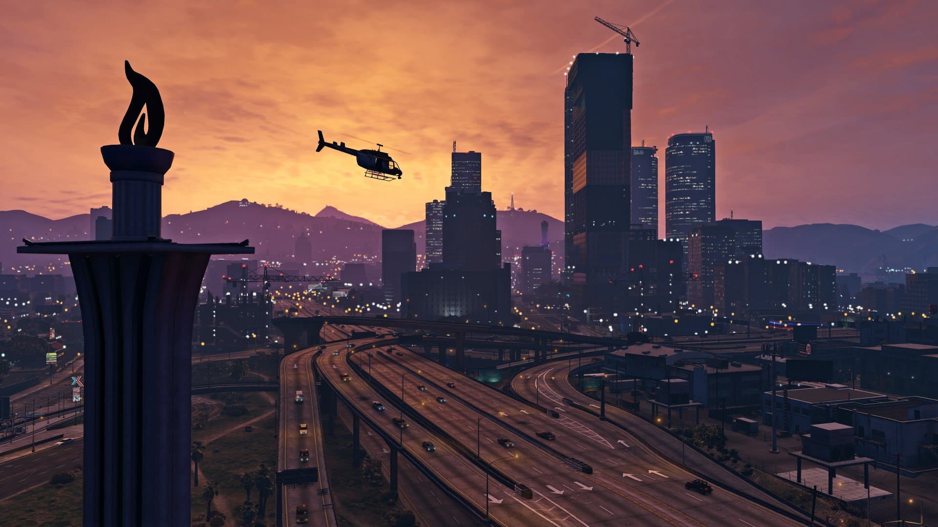 Grand Theft Auto V Legacy title screen (PC, 2025)