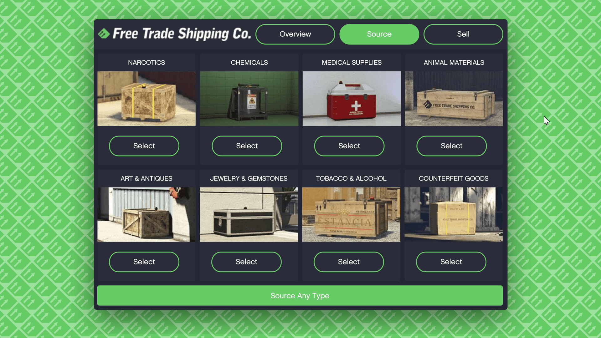 Sourcing tab on the laptop.