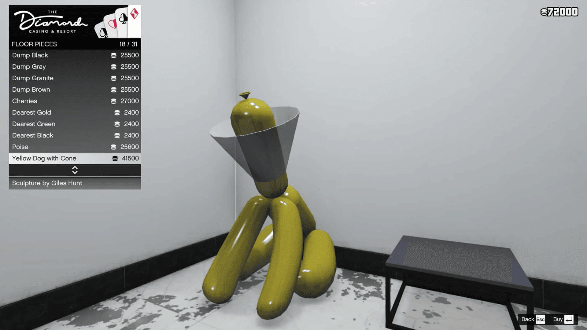 Yellow Dog With Cone