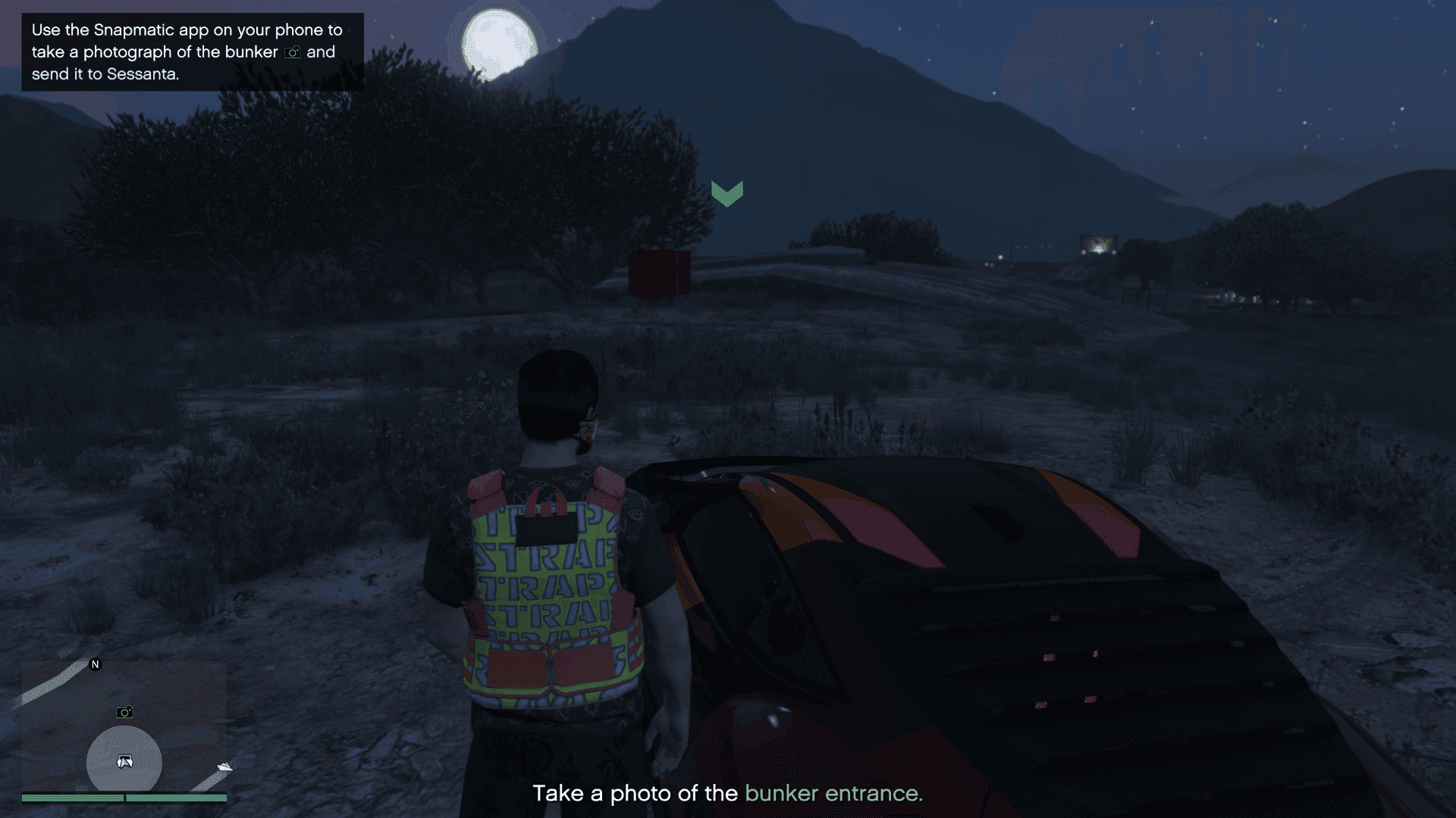 Bunker entrance identified