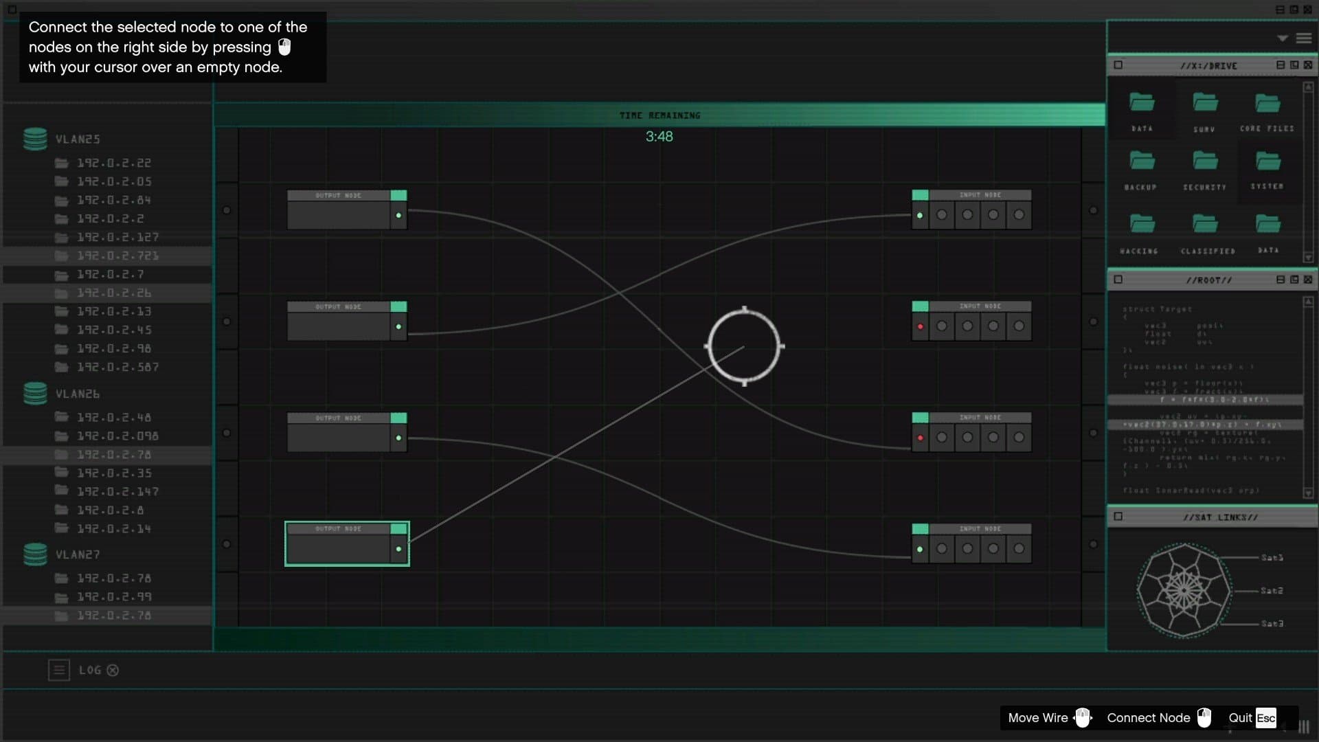 You only get four attempts to complete this hack.