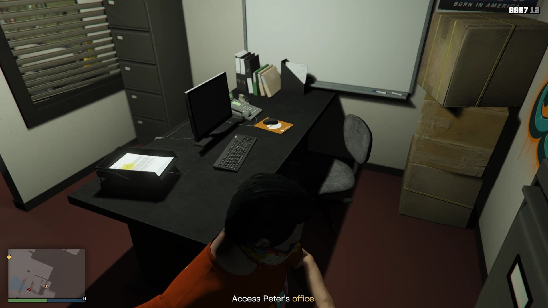 Unfortunately for us, it wasn't in this office.