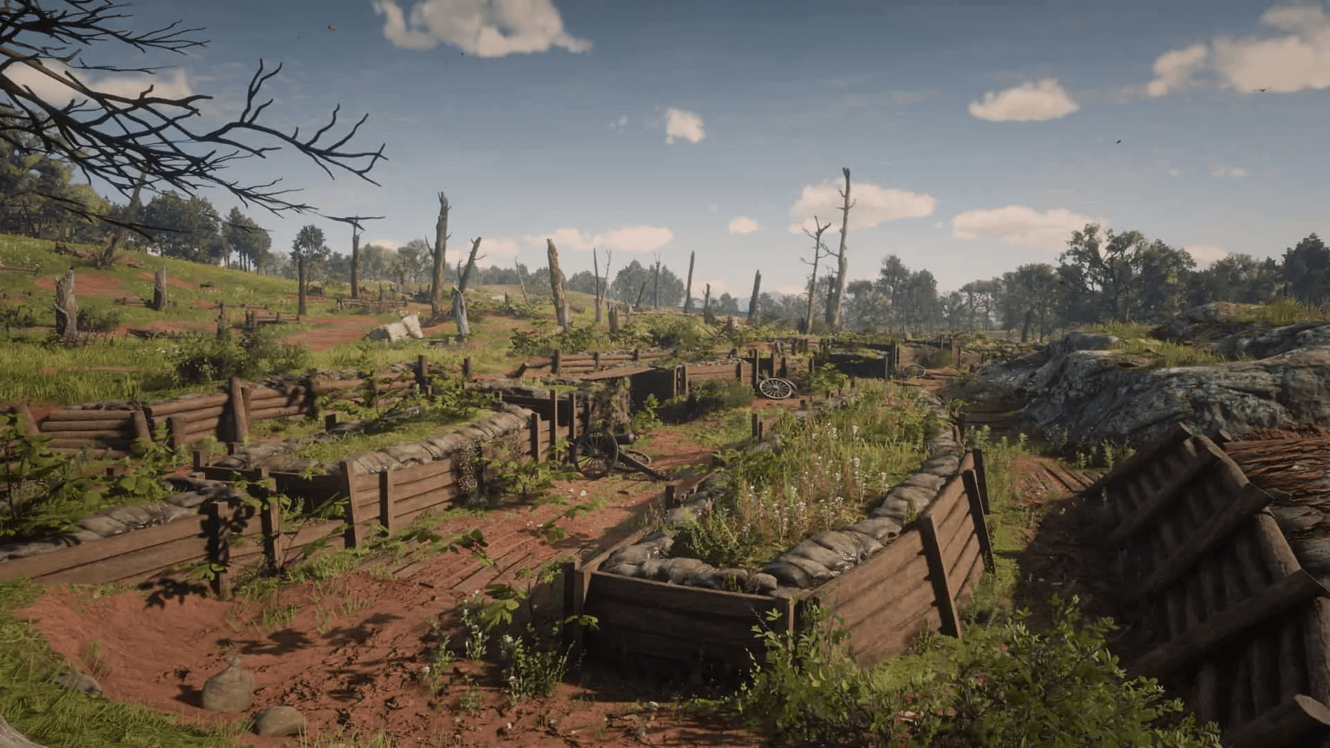 Bolger Glade as seen in Red Dead Redemption 2
