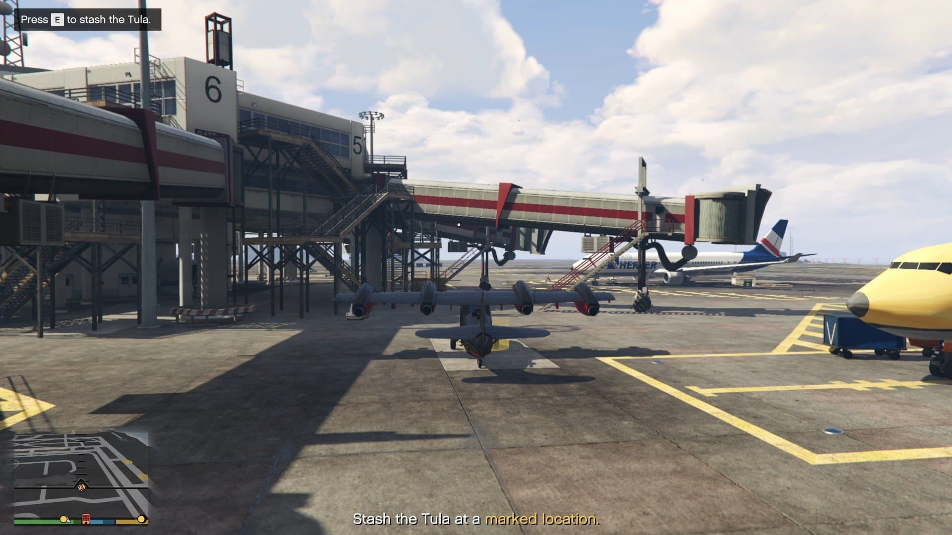 Stashing the Tula at LSIA.