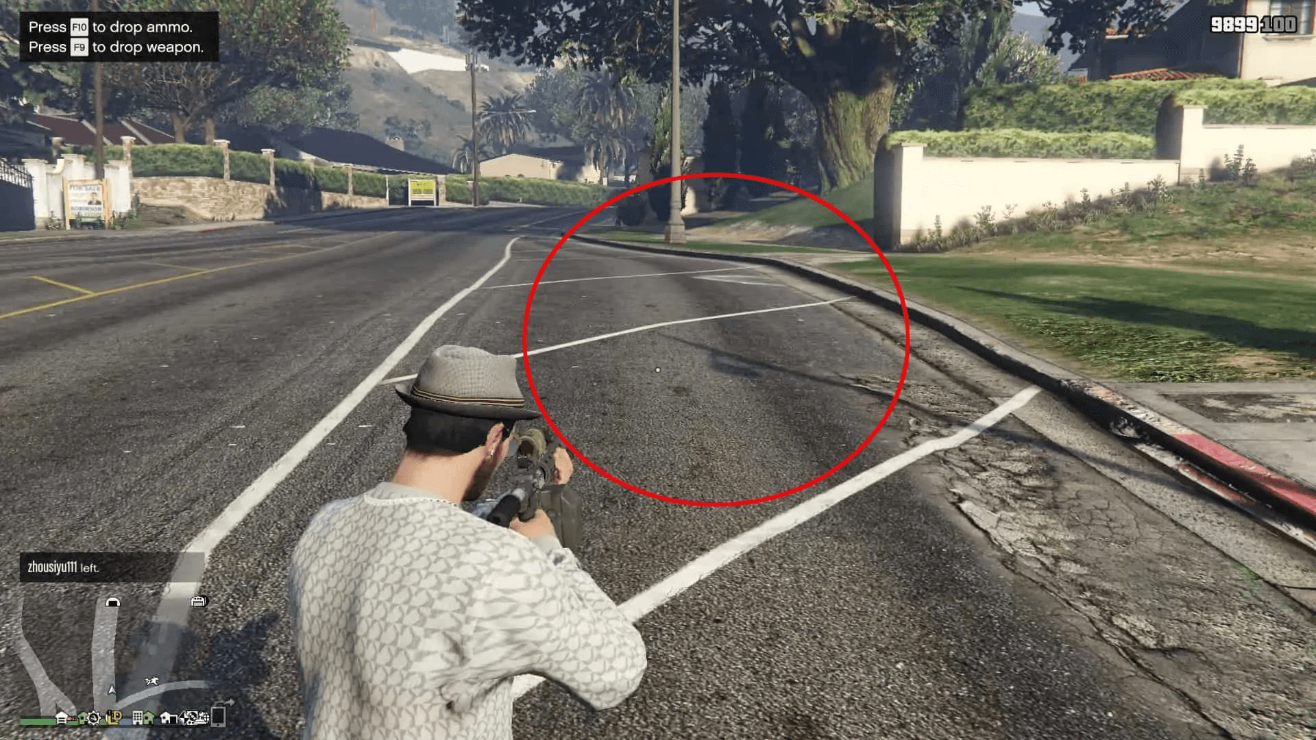 Prop 8's third location where the van can be