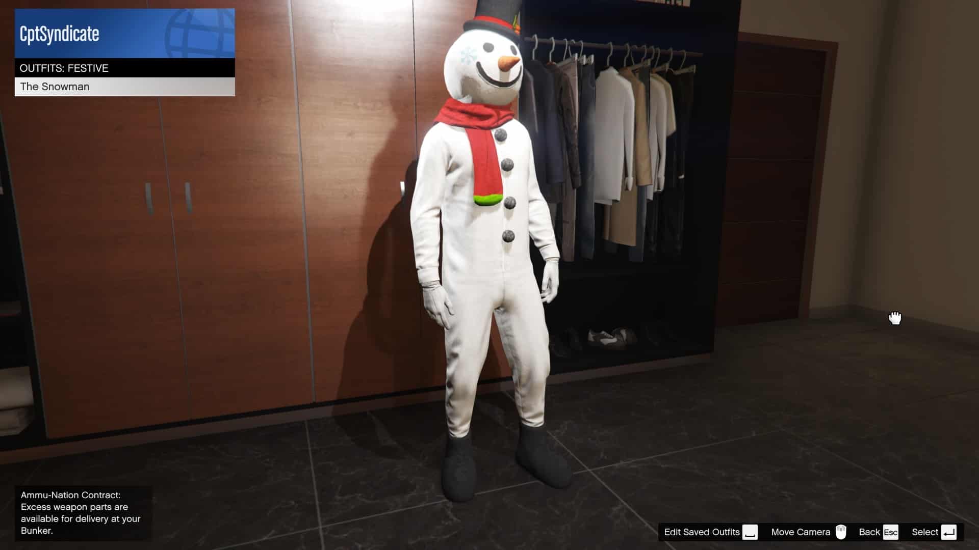 Snowman Outfit Image
