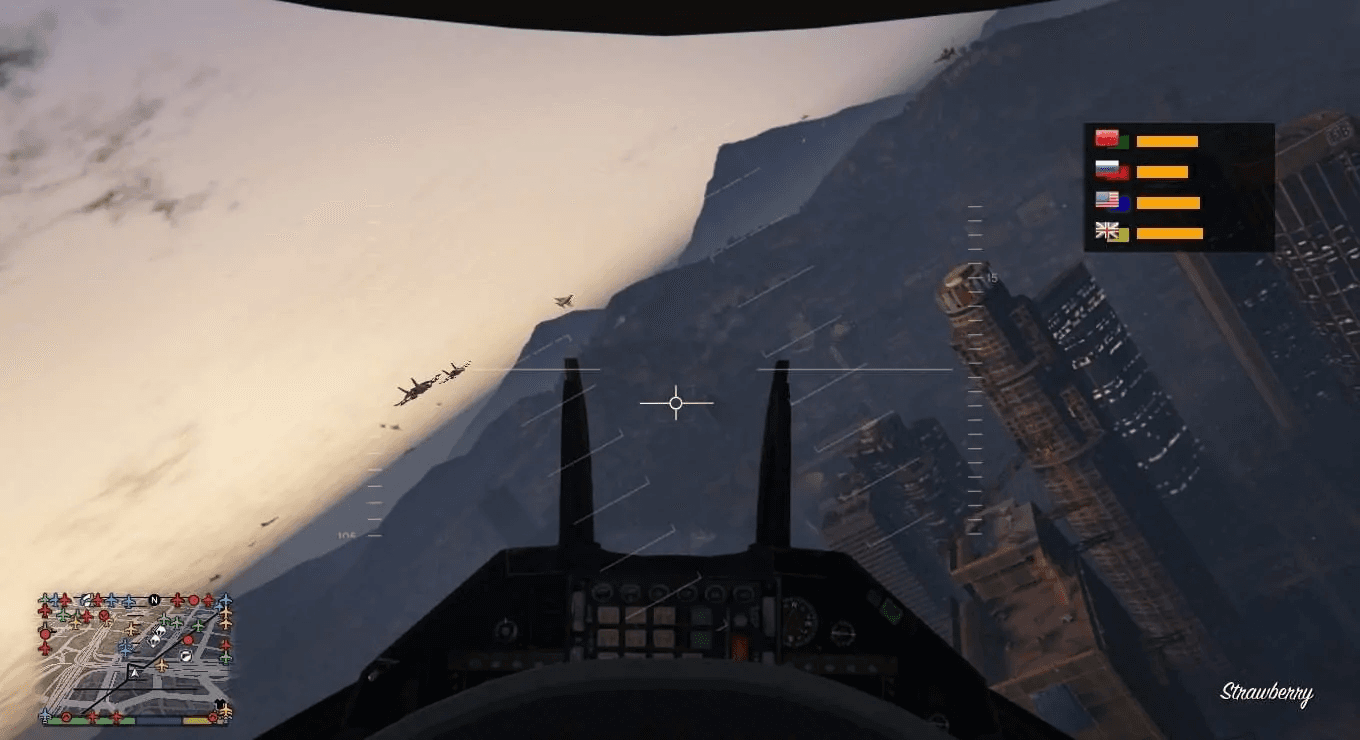 GTA V Meets Top Gun or H.A.W.X.... Kind Of