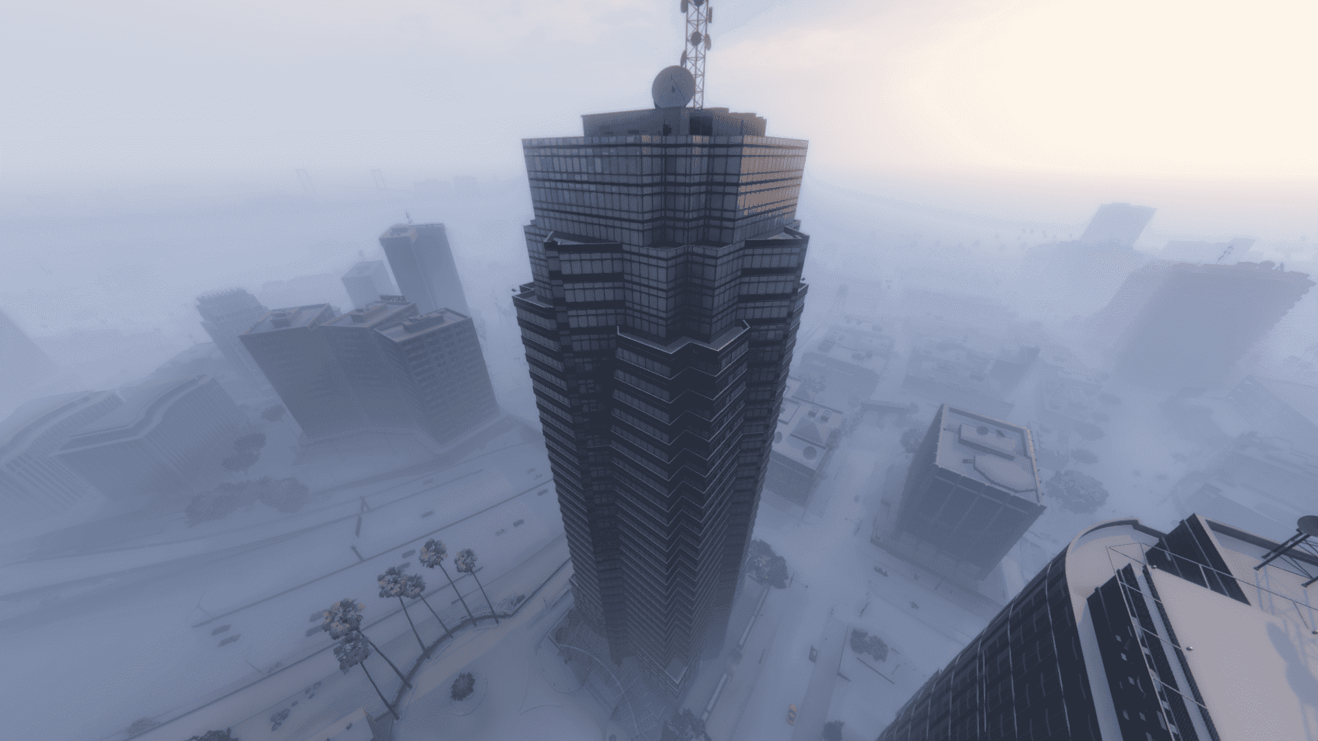 Weazel Plaza At Day Time