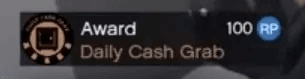 Daily Cash Grab Award