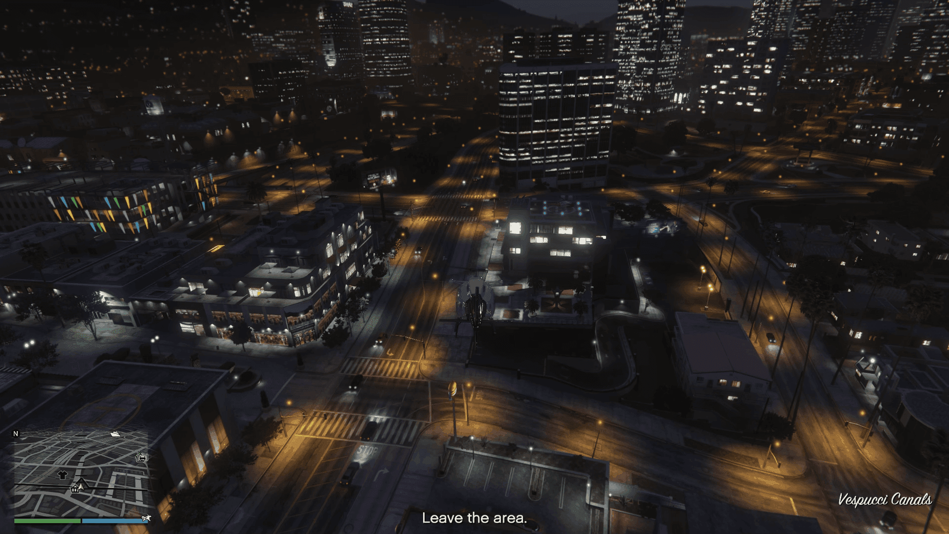 Leaving the area