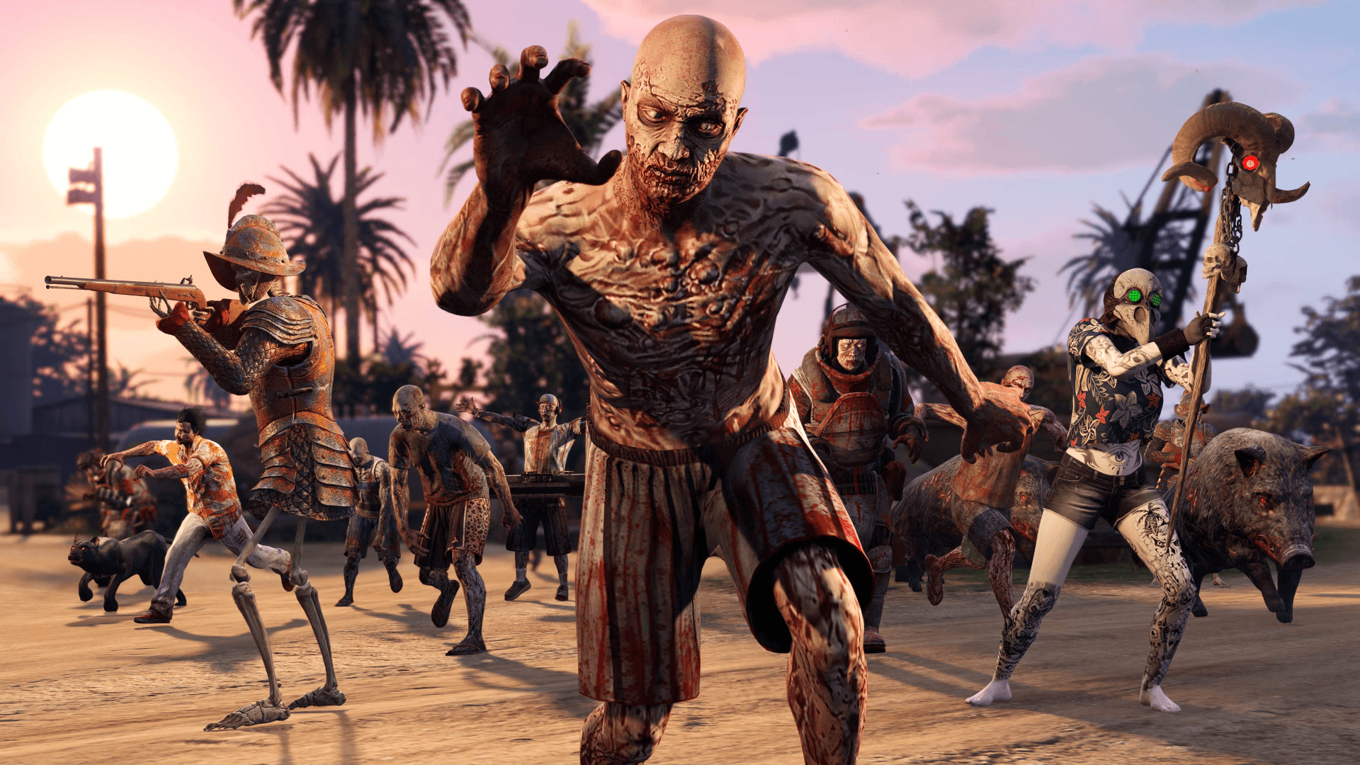 Are you ready to face undead conquistadors and zombie animal trainers?