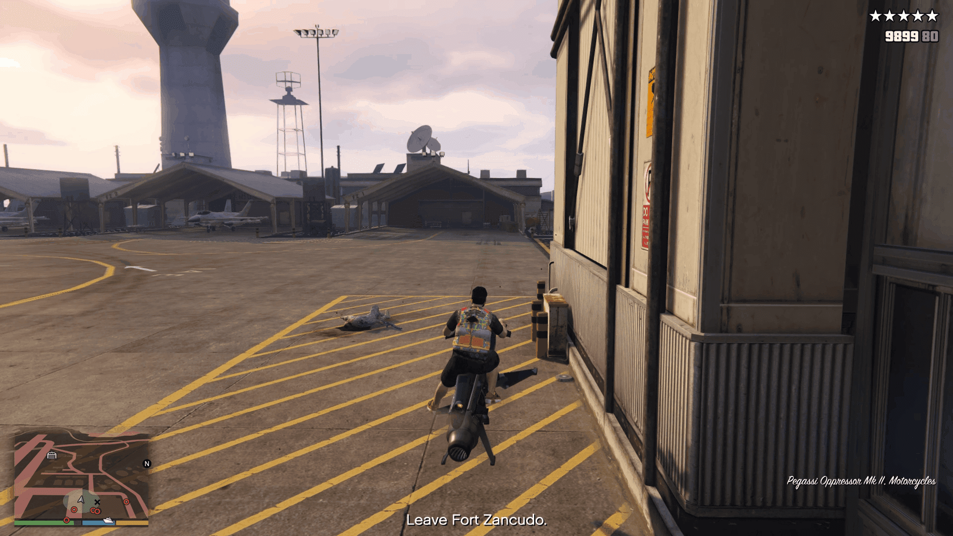 Ran to the oppressor after spawning and off we go