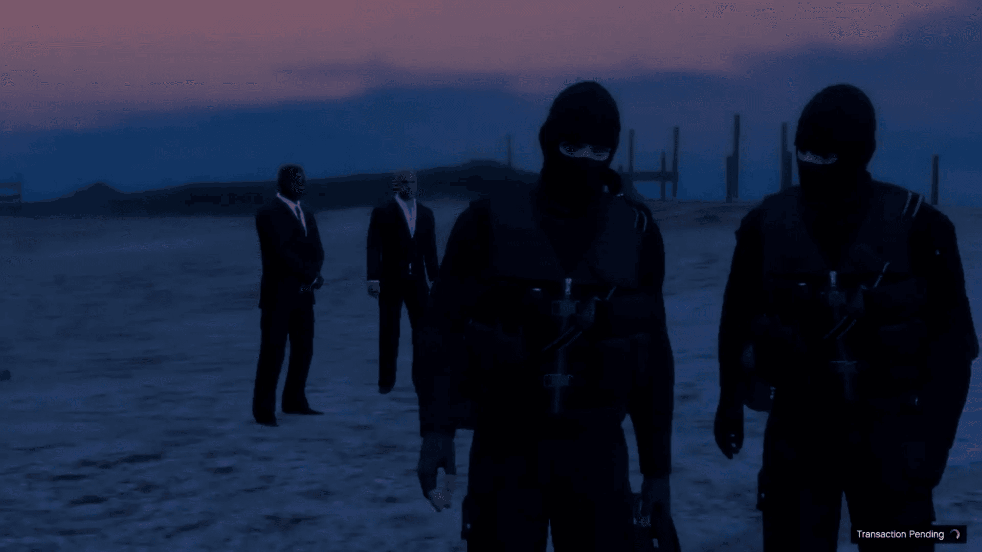 Heist ends after delivering to the buyer