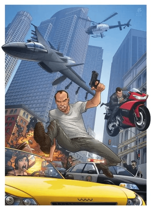 New Gta 5 Artwork From Patrick Brown
