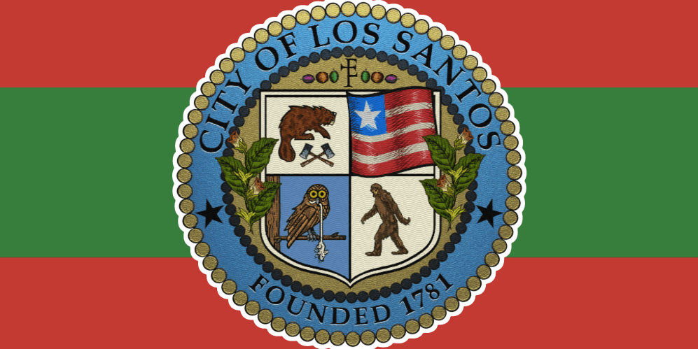 Flag of Los Santos.