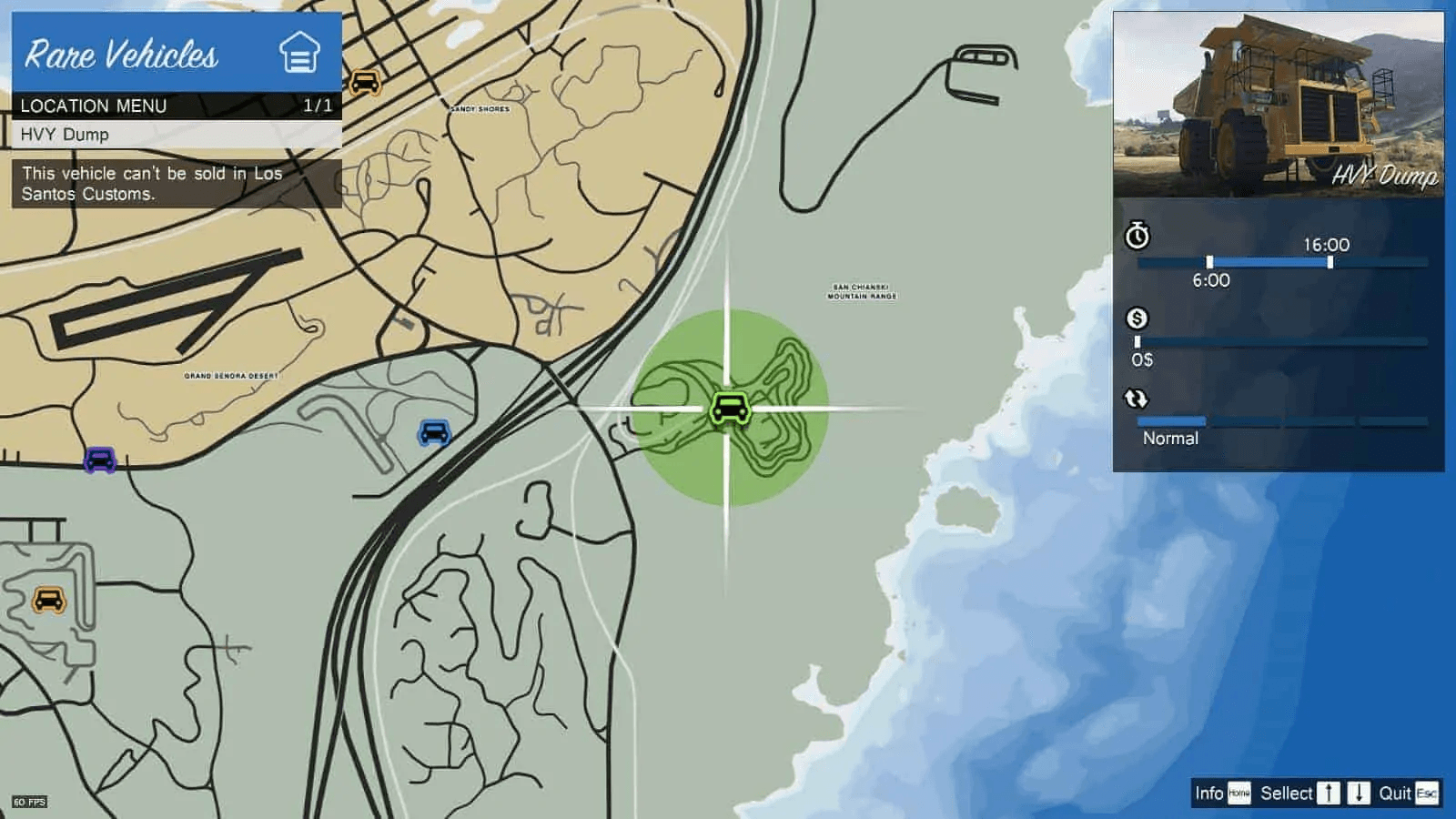 GTA Online Rare Vehicle Locations