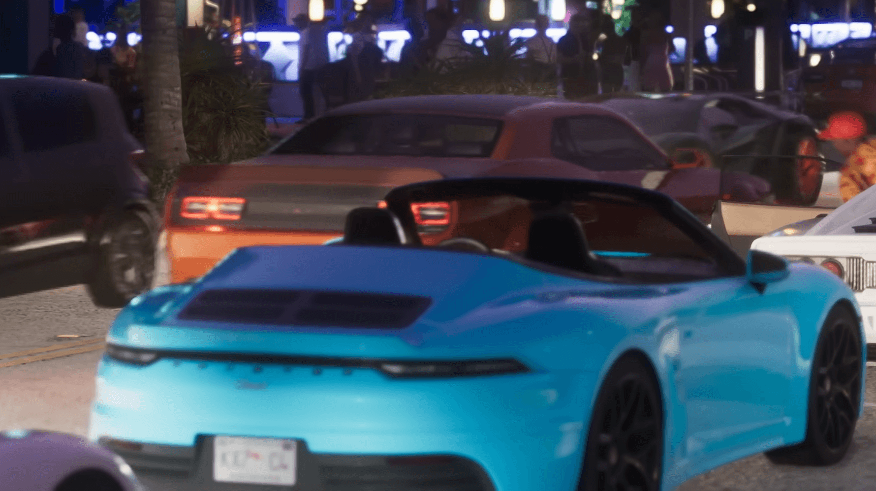 Pfister Comet S2 Cabrio as seen in the first GTA VI trailer.