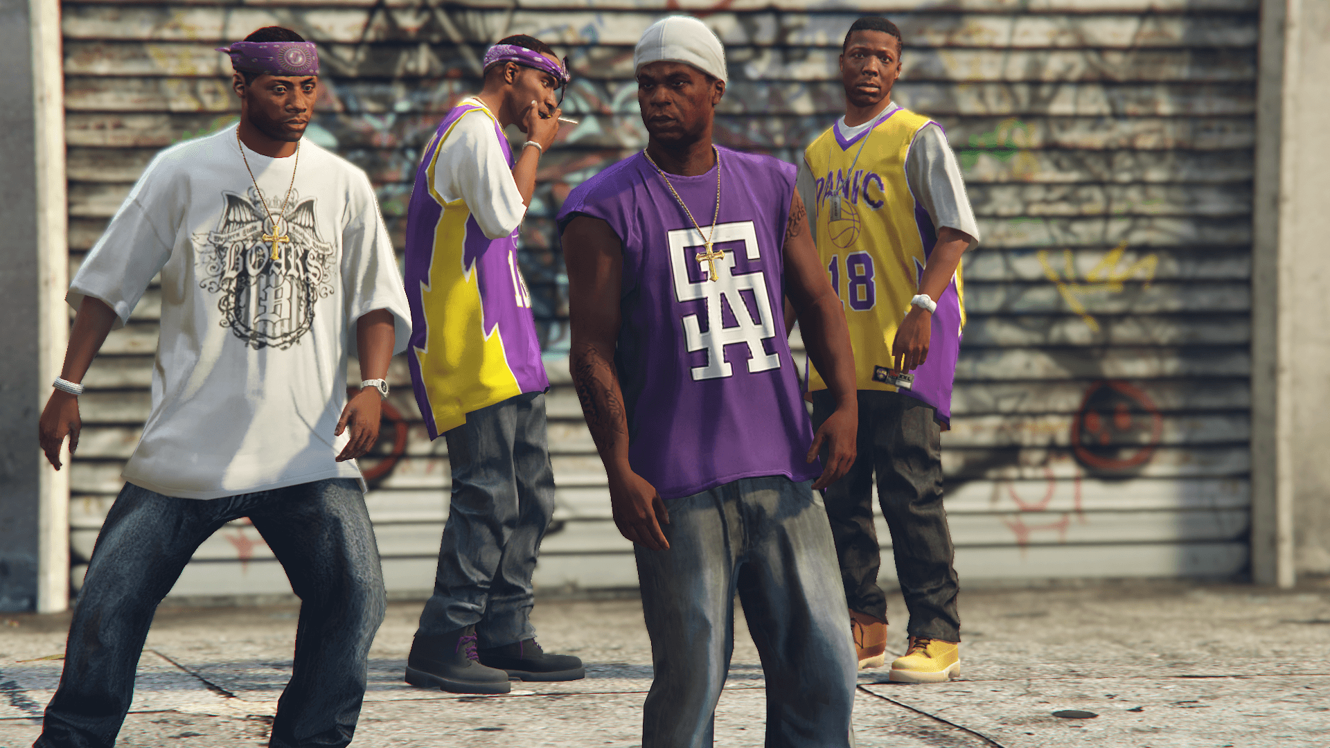 Ballas at Grove Street.