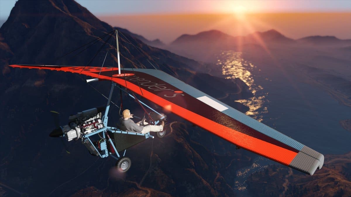 The Nagasaki Ultralight Might Be The Best Way To Travel In GTA Online
