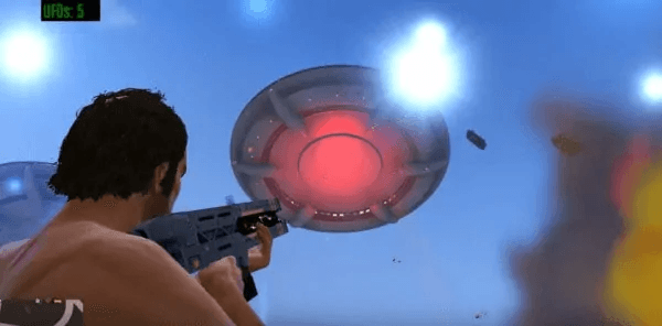 UFOs Popping Up In GTA Online, Firing Back At Facilities From Orbit