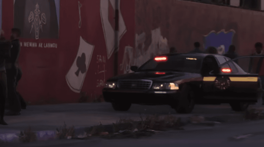 Vapid "ghost" police cruiser as seen in the second GTA 6 trailer.