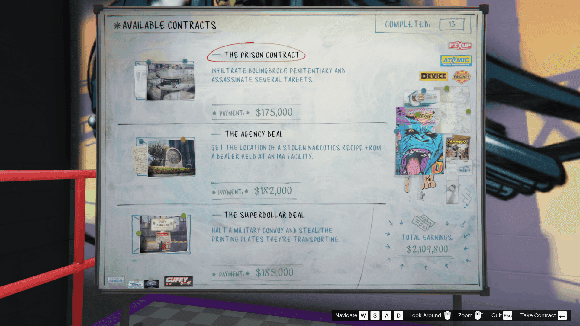 Los Santos Tuners Contracts