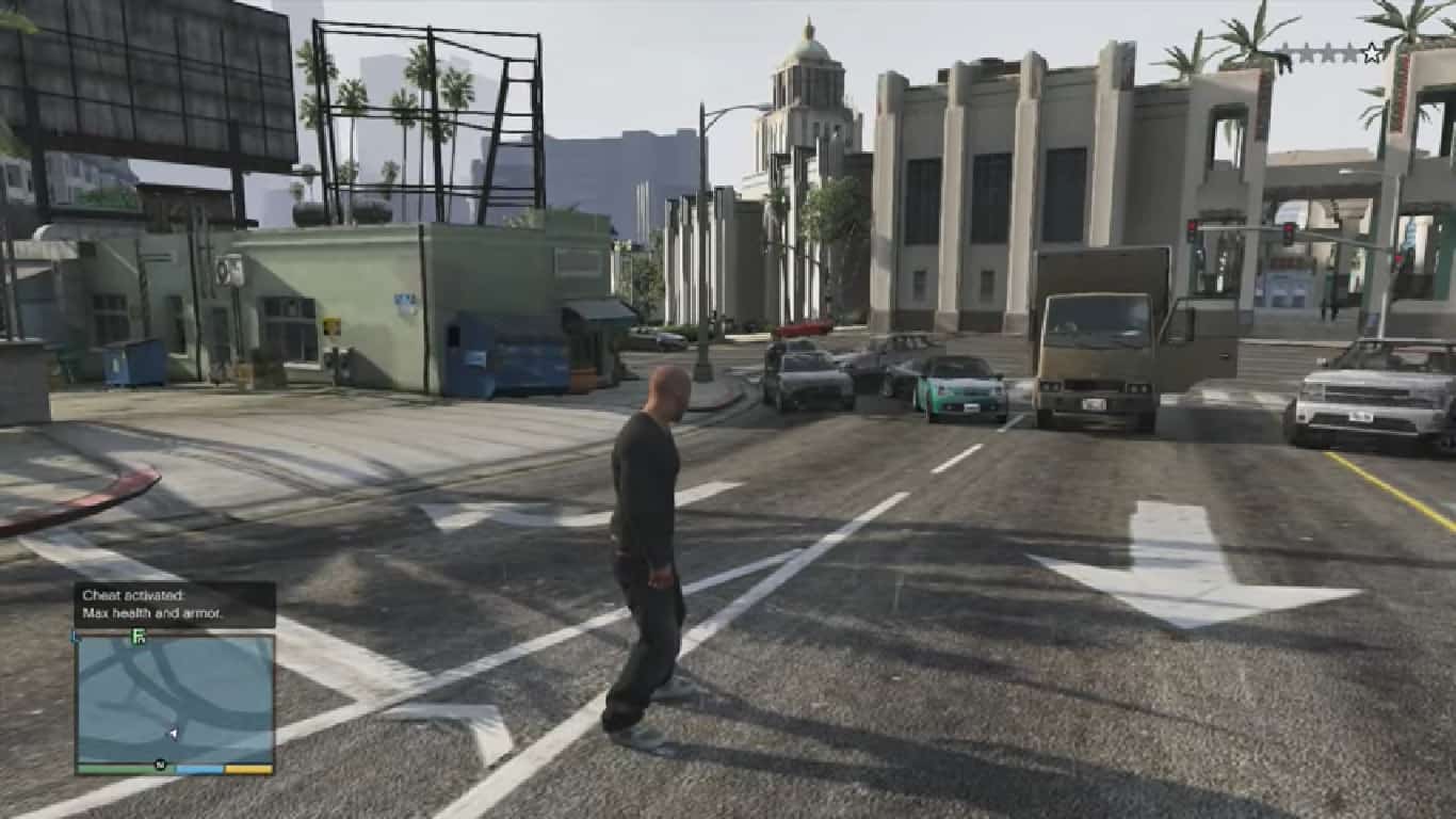 Max Health & Armor GTA 5 Cheat Demo Video