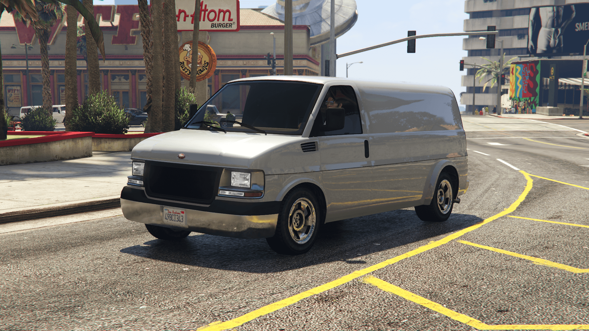 Vapid Speedo Custom as seen in GTA Online.