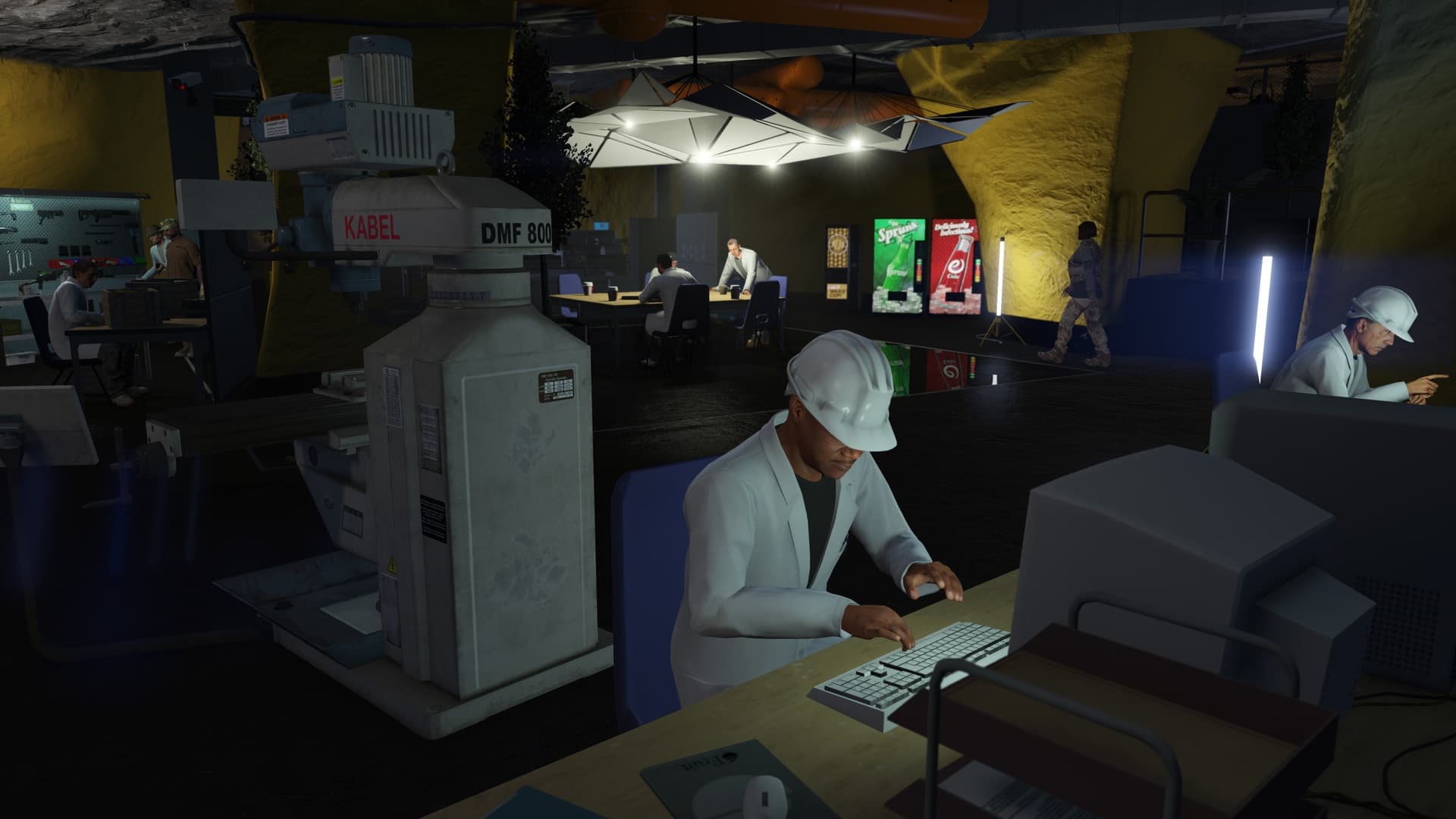 We can only imagine this is the kind of setup Rockstar Games employees will have for the better part of the next two years.