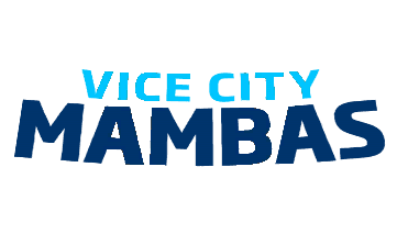Vice City Mambas text logo and font as seen in GTA Online.